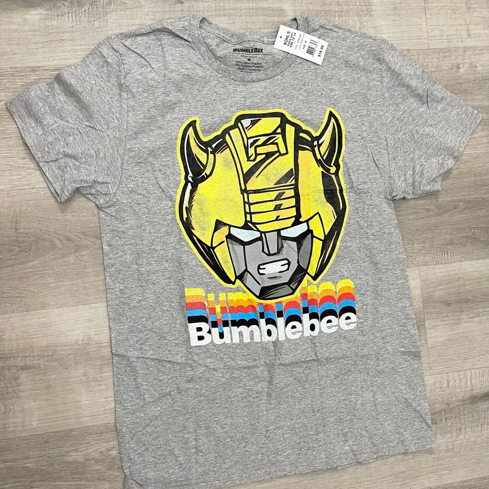 Kohl's Transformers Bumblebee Cartoon Graphic Short Sleeve Tee